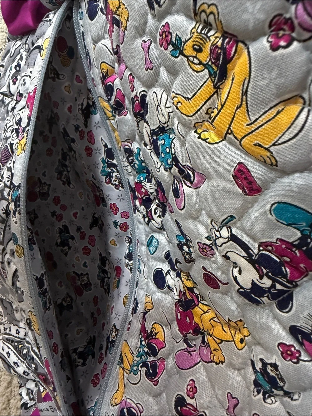 Vera Bradley Disney Limited Edition Mickey Mouse Piccadilly Paisley Backpack
